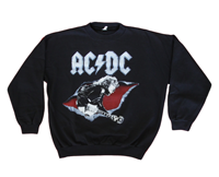 Shirt Europe AC/DC 1990-1991