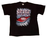 Shirt Europe AC/DC 1990-1991