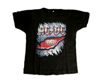 Shirt Europe AC/DC 1990-1991