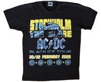 Shirt Europe AC/DC 2009