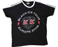 Shirt Europe AC/DC 2009