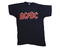 Shirt French AC/DC 1980