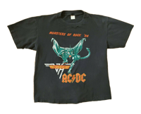 Shirt Europe AC/DC 1983-84