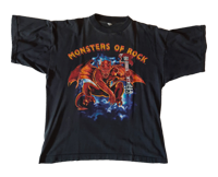 Shirt Europe AC/DC 1990-1991