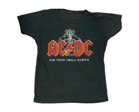 Shirt USA AC/DC 1981-1982