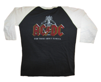 Shirt USA AC/DC 1981-1982