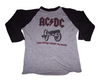 Shirt USA AC/DC 1981-1982