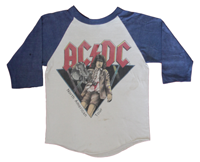 Shirt USA AC/DC 1981-1982