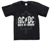 Shirt Canada AC/DC 2010