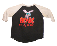 Shirt Europe AC/DC 1985-86